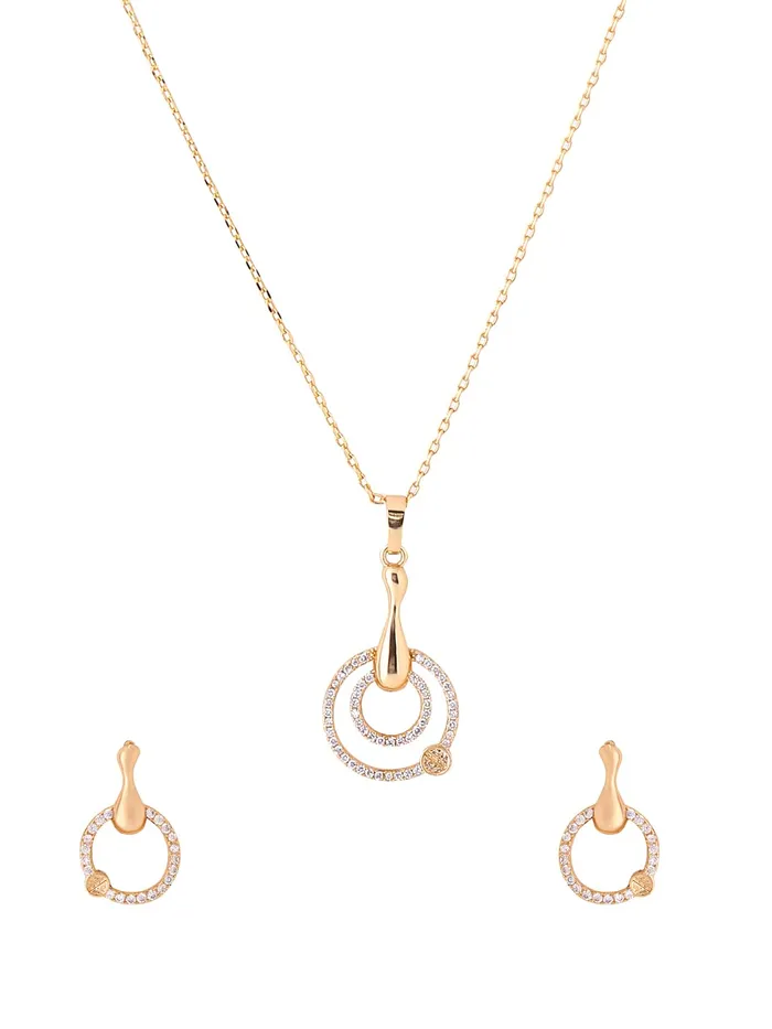 Necklaces Yellow Chimes Pendant Set for Women Gold Plated Crystal Studded Circle Charm Designed Pendant Necklace Set with Earrings for Women and Girls Valentine Gift for Girls Yellow Chimes Necklaces Yellow Chimes Pendant Set for Women Gold Plated Crystal Studded Circle Charm Designed Pendant Necklace Set with Earrings for Women and Girls Valentine Gift for Girls Yellow Chimes