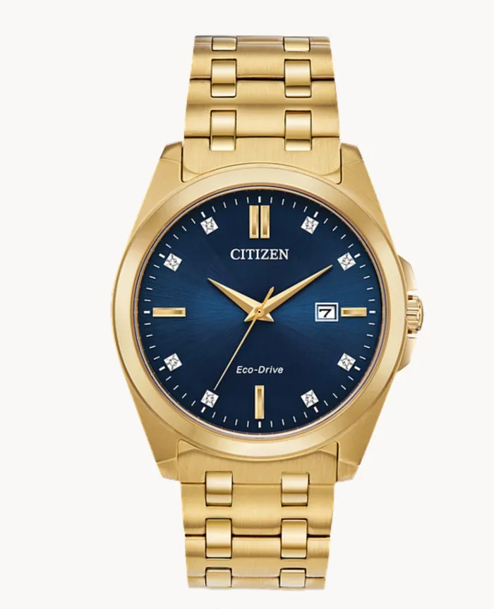 CITIZEN Earrings CITIZENEco Drive Qtz Bluecald BM710351L