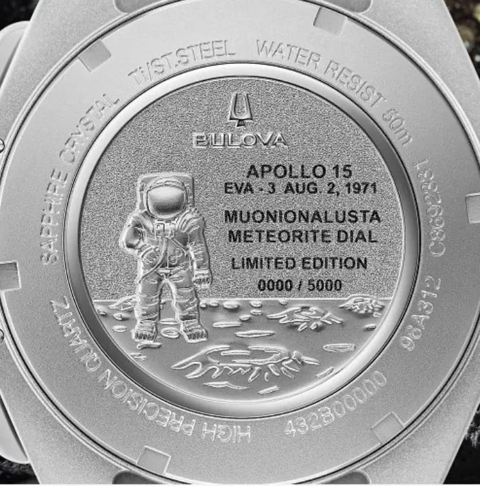 Earrings Bulova BULOVA Lunar Pilot Meteorite 96A312