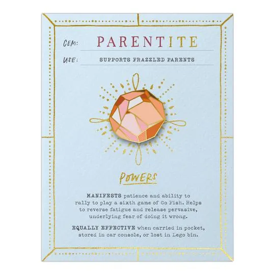 Em Friends Parentite Fantasy Stone Card Rings