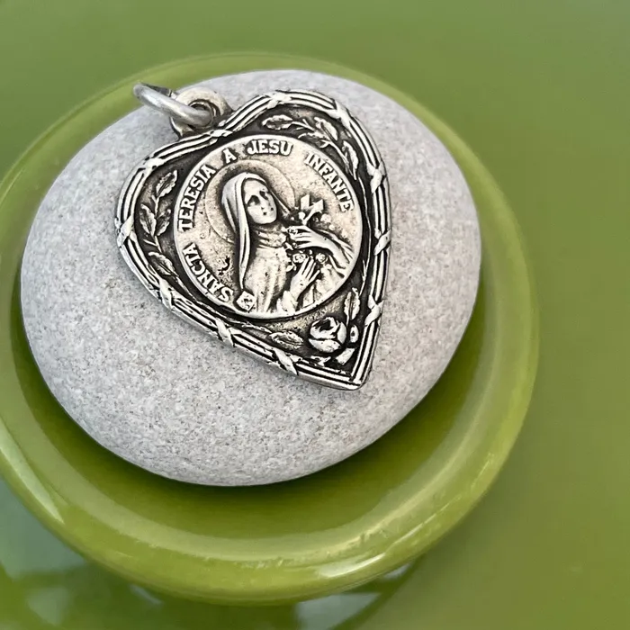 HeidiJHale Designs Charm Necklaces St Teresa Charm