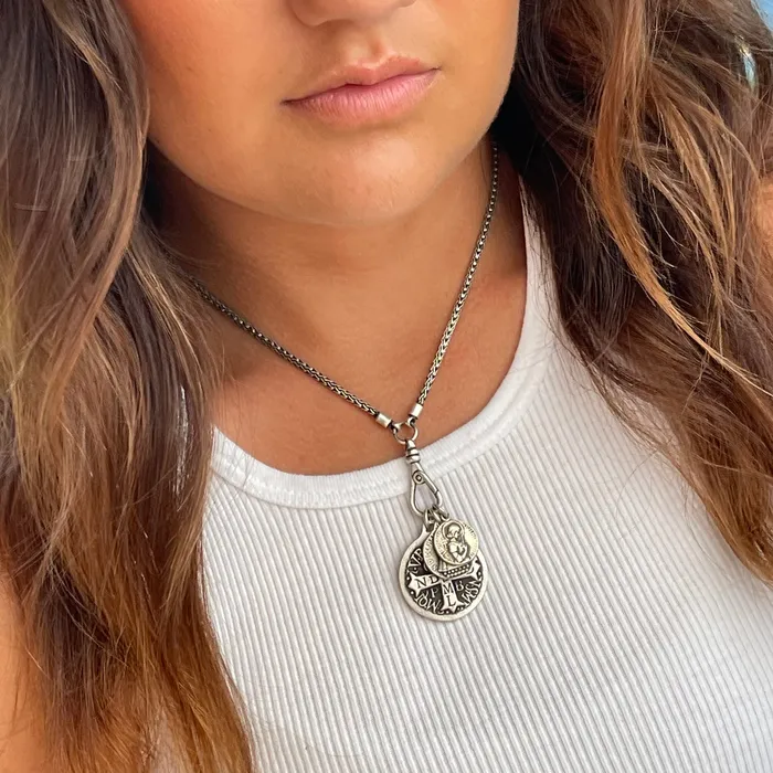 HeidiJHale Designs Charm Necklaces St Teresa Charm