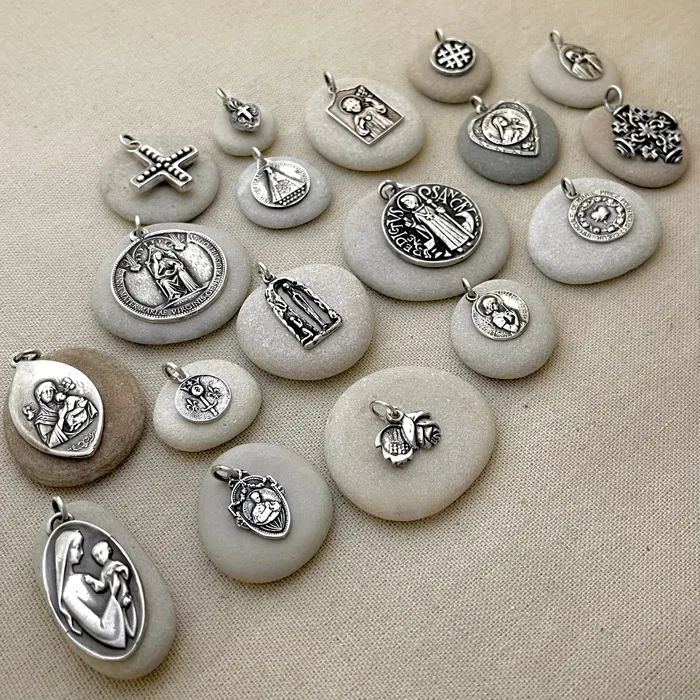 HeidiJHale Designs Charm Necklaces St Teresa Charm