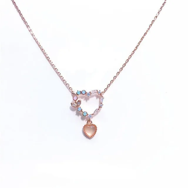 Sorasol Necklaces Heart Blossom