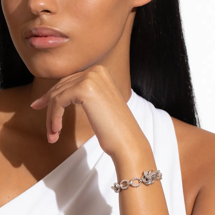 Love Knot TwoTone Love Knot Link Bracelet LAGOS Bracelets