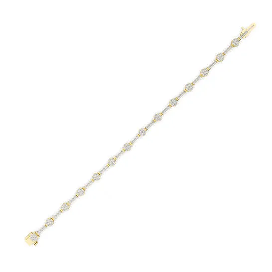 Bracelets JMS always Original GROWN GORGEOUS BEAUTIFUL BRACELET 14KY 2 CTW CERTIFIED F VS2 Bracelets JMS always Original GROWN GORGEOUS BEAUTIFUL BRACELET 14KY 2 CTW CERTIFIED F VS2