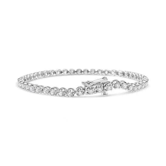 Bracelets JMS always Original Haus of Brilliance 14K White Gold 50 Cttw Diamond Classic Tennis Bracelet for Women HI Color SI1SI2 Clarity 7 Inches Bracelets JMS always Original Haus of Brilliance 14K White Gold 50 Cttw Diamond Classic Tennis Bracelet for Women HI Color SI1SI2 Clarity 7 Inches