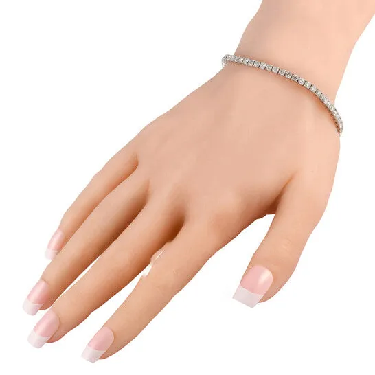 Bracelets JMS always Original LB Exclusive 18K White Gold 523ct Diamond Tennis Bracelet MF25 111723 Bracelets JMS always Original LB Exclusive 18K White Gold 523ct Diamond Tennis Bracelet MF25 111723