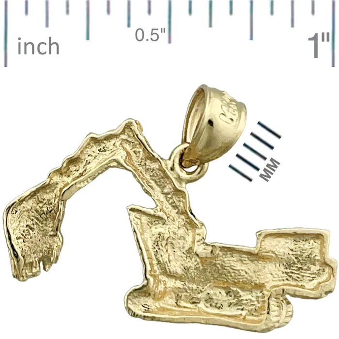 Goldia PreStyled Sets 14K Gold Excavator Pendant