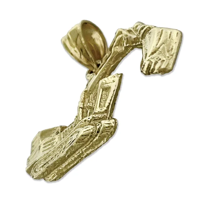 Goldia PreStyled Sets 14K Gold Excavator Pendant
