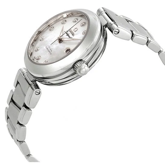 JMS always Necklaces Original Omega DeVille Mother of Pearl Diamond Dial Stainless Steel Ladies Watch 42530342055002 JMS always Necklaces Original Omega DeVille Mother of Pearl Diamond Dial Stainless Steel Ladies Watch 42530342055002