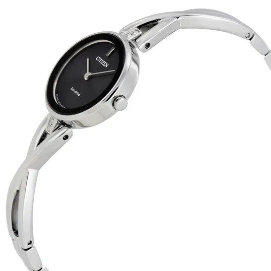 JMS always Watches Original Citizen Silhouette Black Dial Ladies Watch EX142050E JMS always Watches Original Citizen Silhouette Black Dial Ladies Watch EX142050E