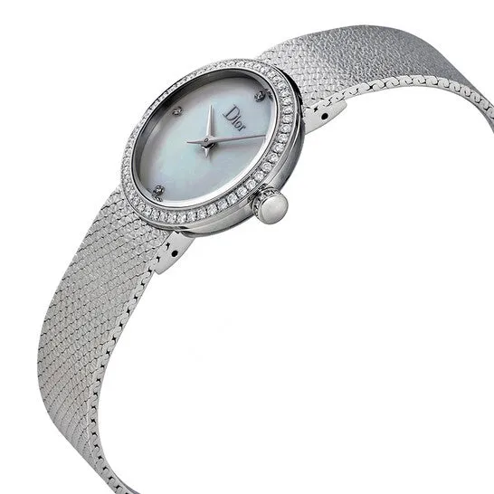 JMS always Watches Original Dior La D De Dior Mother of Pearl Diamond Ladies Watch CD047111M001 JMS always Watches Original Dior La D De Dior Mother of Pearl Diamond Ladies Watch CD047111M001