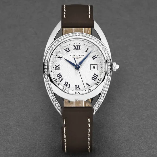 JMS always Watches Original Longines Equestrian Quartz Silver Dial Ladies Watch L61370712 JMS always Watches Original Longines Equestrian Quartz Silver Dial Ladies Watch L61370712