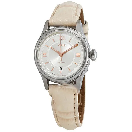 JMS always Watches Original Oris Classic Date Automatic Silver Dial Ladies Watch 01 561 7718 407107 5 14 31 JMS always Watches Original Oris Classic Date Automatic Silver Dial Ladies Watch 01 561 7718 407107 5 14 31