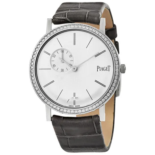JMS always Watches Original Piaget Altiplano Silver Dial Grey Alligator Leather Ladies Watch GOA39106 JMS always Watches Original Piaget Altiplano Silver Dial Grey Alligator Leather Ladies Watch GOA39106