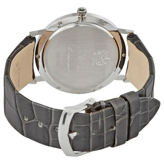 JMS always Watches Original Piaget Altiplano Silver Dial Grey Alligator Leather Ladies Watch GOA39106 JMS always Watches Original Piaget Altiplano Silver Dial Grey Alligator Leather Ladies Watch GOA39106
