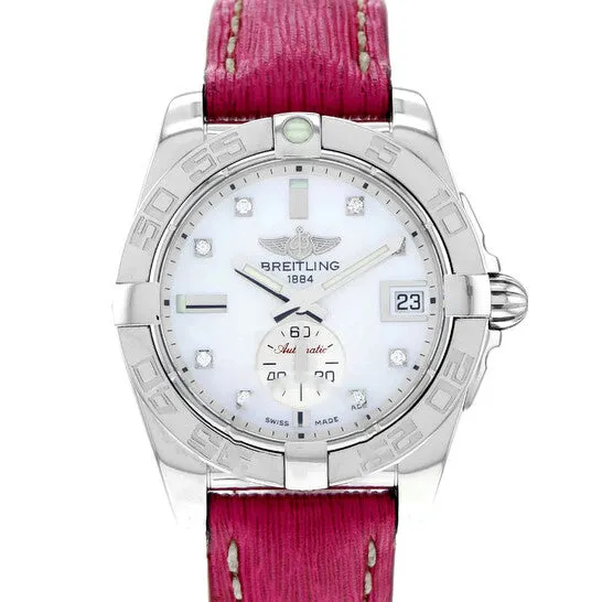 JMS always Watches Original Preowned Breitling Galactic 36 Automatic Diamond Ladies Watch A3733012 JMS always Watches Original Preowned Breitling Galactic 36 Automatic Diamond Ladies Watch A3733012