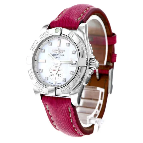 JMS always Watches Original Preowned Breitling Galactic 36 Automatic Diamond Ladies Watch A3733012 JMS always Watches Original Preowned Breitling Galactic 36 Automatic Diamond Ladies Watch A3733012