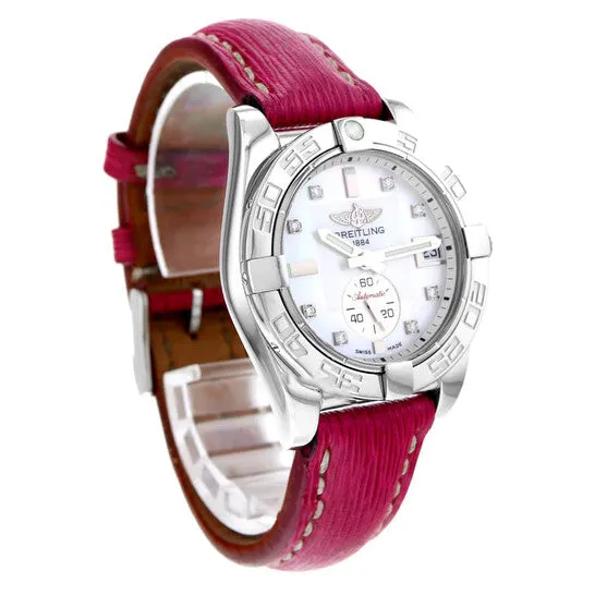 JMS always Watches Original Preowned Breitling Galactic 36 Automatic Diamond Ladies Watch A3733012 JMS always Watches Original Preowned Breitling Galactic 36 Automatic Diamond Ladies Watch A3733012