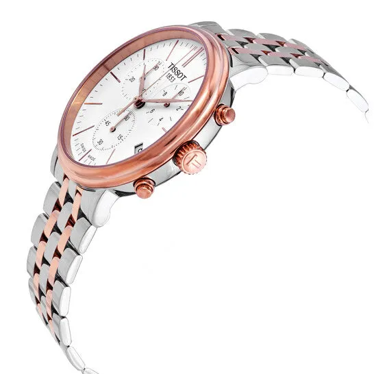 JMS always Watches Original Tissot Carson Premium Chronograph Quartz White Dial Watch T1224172201100 JMS always Watches Original Tissot Carson Premium Chronograph Quartz White Dial Watch T1224172201100