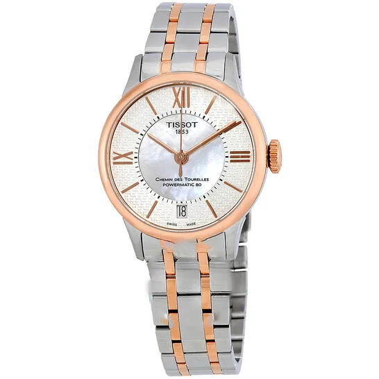 JMS always Watches Original Tissot Chemin Des Tourelles Mother of Pearl Dial Ladies Watch T0992072211801 JMS always Watches Original Tissot Chemin Des Tourelles Mother of Pearl Dial Ladies Watch T0992072211801
