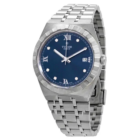 JMS always Watches Original Tudor Royal Automatic Diamond Blue Dial 38 mm Watch M285000006 JMS always Watches Original Tudor Royal Automatic Diamond Blue Dial 38 mm Watch M285000006