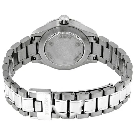 JMS always Watches Original Tudor Style Automatic Diamond Blue Dial Ladies 28 mm Watch M121100017