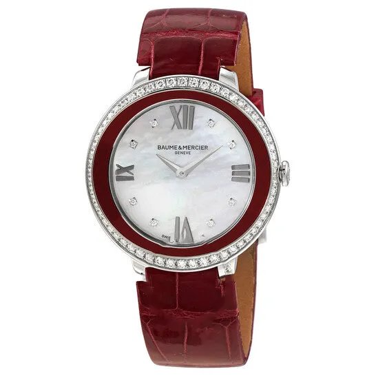 Original Baume et Mercier Promesse Mother of Pearl Dial Ladies Watch 10200 JMS always Watches Original Baume et Mercier Promesse Mother of Pearl Dial Ladies Watch 10200 JMS always Watches