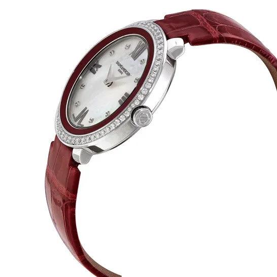 Original Baume et Mercier Promesse Mother of Pearl Dial Ladies Watch 10200 JMS always Watches
