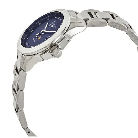 Original Longines Conquest Moonphase Diamond Ladies Watch L33814976 JMS always Watches Original Longines Conquest Moonphase Diamond Ladies Watch L33814976 JMS always Watches