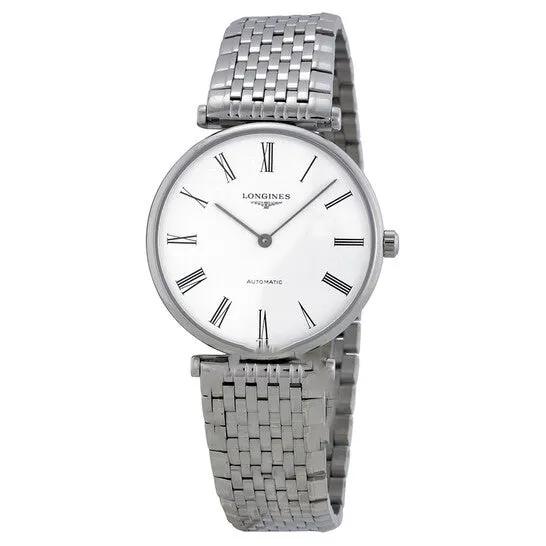 Original Longines La Grande Classique Stainless Steel Mens Watch L47084116 JMS always Bracelets