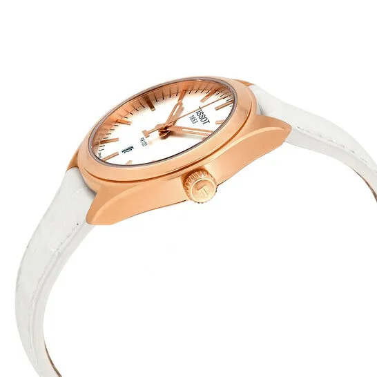 Original Tissot PR 100 Silver Dial Ladies Leather Watch T1012103603101 JMS always Watches Original Tissot PR 100 Silver Dial Ladies Leather Watch T1012103603101 JMS always Watches