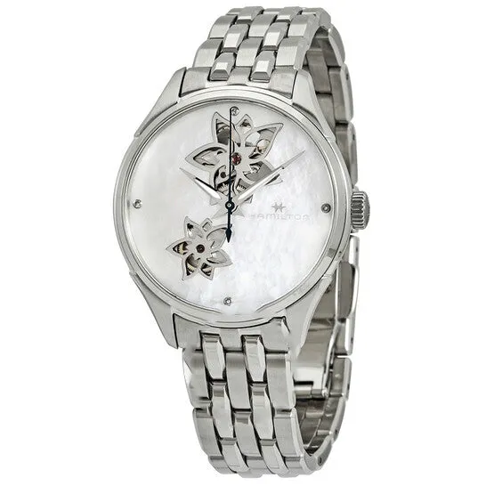 Watches JMS always Original Hamilton Jazzmaster Open Heart Automatic MOP Diamond Dial Ladies Watch H32115192 Watches JMS always Original Hamilton Jazzmaster Open Heart Automatic MOP Diamond Dial Ladies Watch H32115192