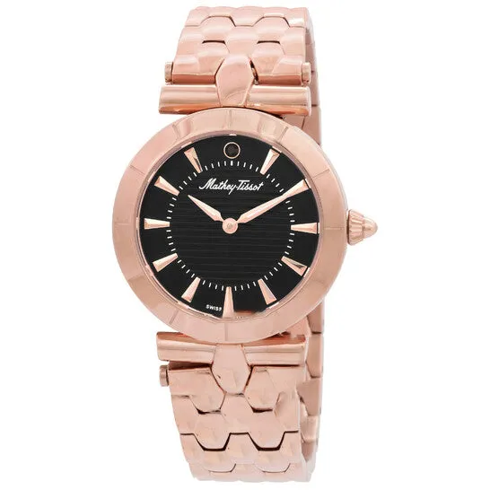 Watches JMS always Original MatheyTissot Tarta Quartz Black Dial Ladies Watch D106RN Watches JMS always Original MatheyTissot Tarta Quartz Black Dial Ladies Watch D106RN