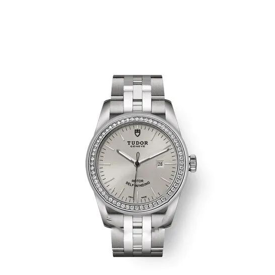 Watches JMS always Original Tudor Glamour Date Automatic Diamond Silver Dial Ladies Watch 530200004 Watches JMS always Original Tudor Glamour Date Automatic Diamond Silver Dial Ladies Watch 530200004