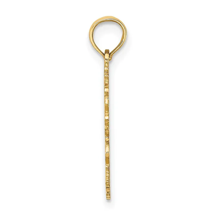14K 100 GEMINI Charm TreasureFineJewelers Charm Necklaces