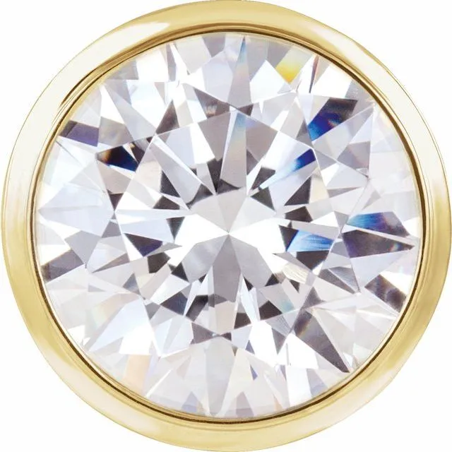 14K Yellow Gold 16 CT Diamond Slide Pendant TreasureFineJewelers PreStyled Sets 14K Yellow Gold 16 CT Diamond Slide Pendant TreasureFineJewelers PreStyled Sets