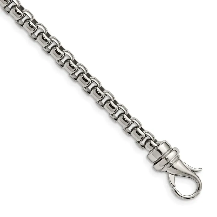 Bracelets TreasureFineJewelers Chisel Stainless Steel Polished 85 inch Bracelet Bracelets TreasureFineJewelers Chisel Stainless Steel Polished 85 inch Bracelet