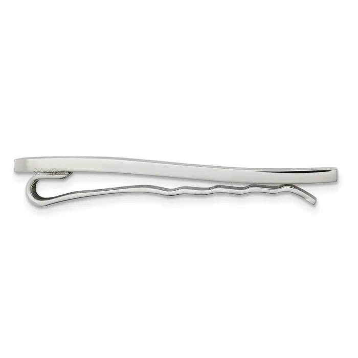 Bracelets TreasureFineJewelers Chisel Stainless Steel Polished Tie Bar