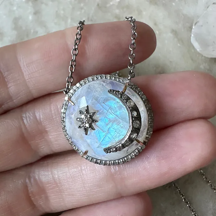 Marilia Celestial Necklace Robindira Unsworth Necklaces