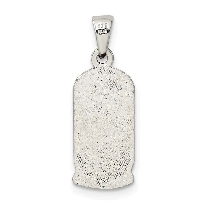 Necklaces Sterling Silver Antiqued Mini Good Luck Icons Pendant TreasureFineJewelers