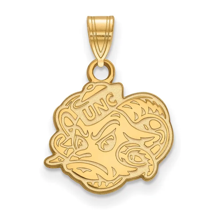 TreasureFineJewelers Necklaces 10K Yellow Gold University of North Carolina Small Pendant TreasureFineJewelers Necklaces 10K Yellow Gold University of North Carolina Small Pendant