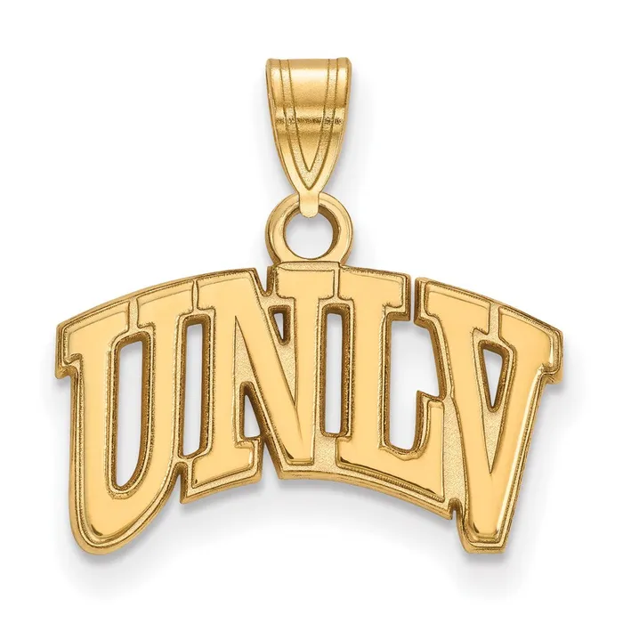 TreasureFineJewelers Necklaces 14K Yellow Gold University of Nevada Las Vegas Small Pendant TreasureFineJewelers Necklaces 14K Yellow Gold University of Nevada Las Vegas Small Pendant