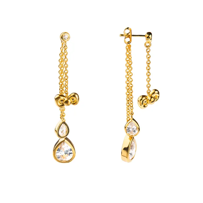 vendorunknown Bracelets Hello Kitty Bow Drop Earring
