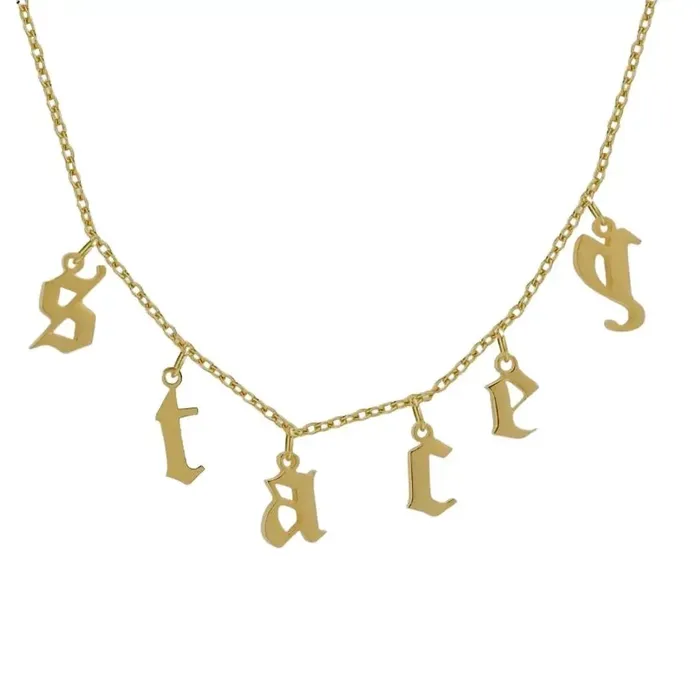 Charm Necklaces KHLOE JEWELS Custom Jewelry Gothic Charm Custom Choker
