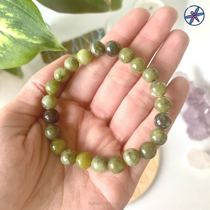 CSJA Bracelets Green Jade Bracelet