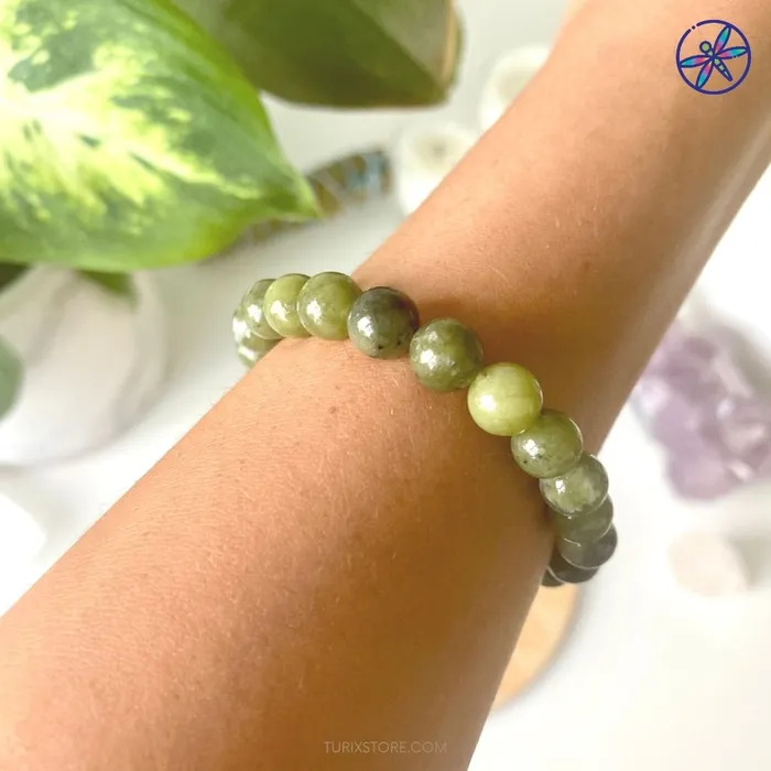 CSJA Bracelets Green Jade Bracelet