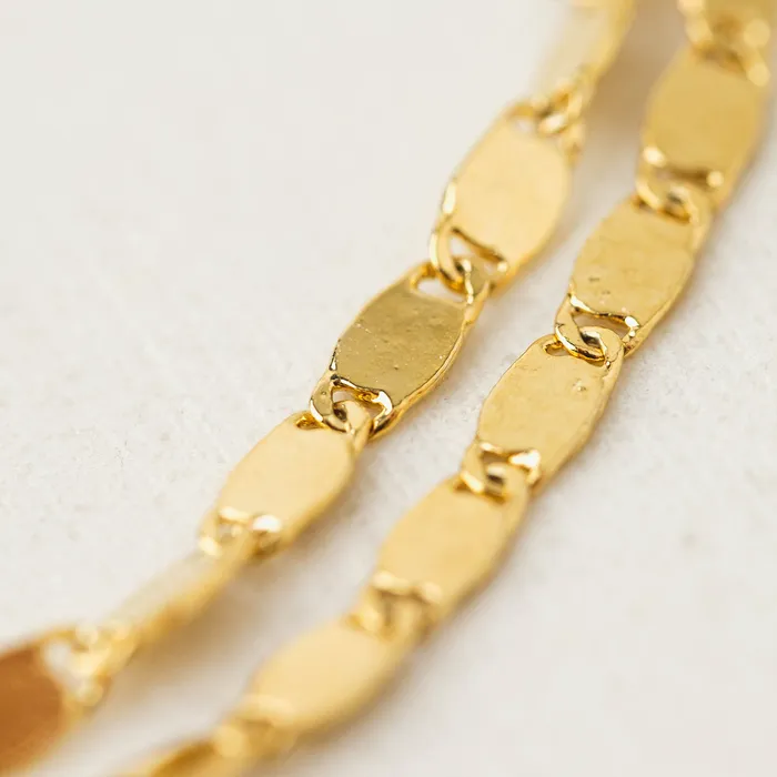 Lovers Tempo Bracelets Gold Plated Cleo Double Bracelet