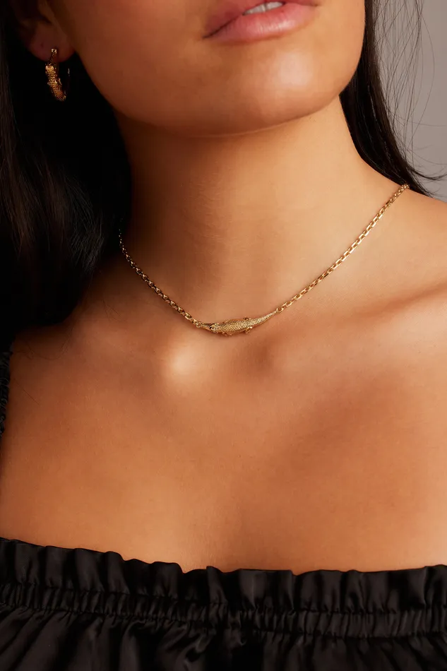 Thorne Necklaces Baby Croc Necklace